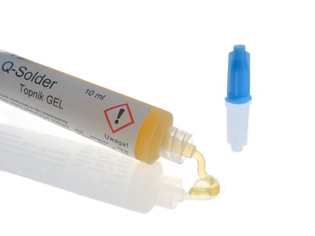 RMA gel flux for electronic components soldering.
